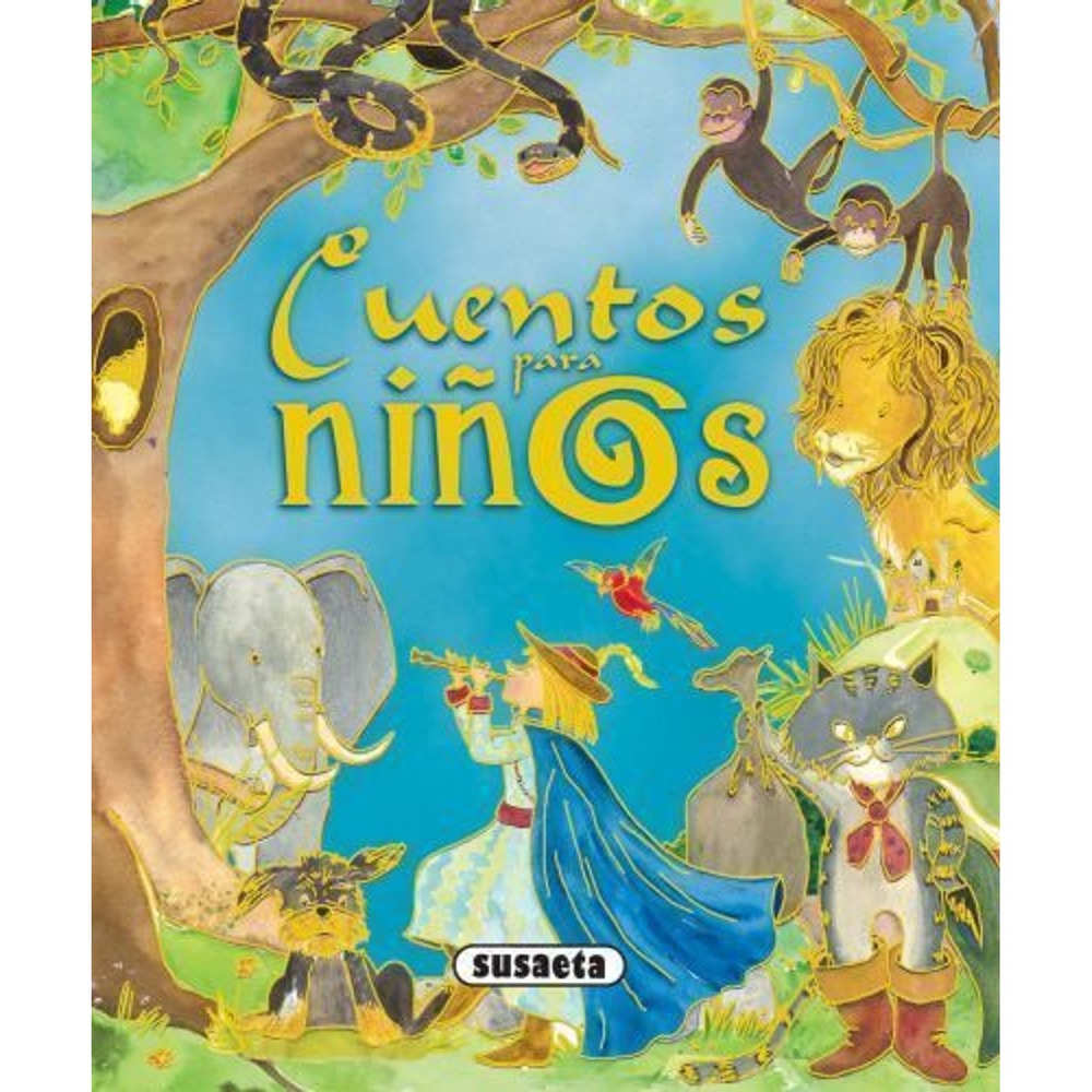 Susaeta Cuentos para Ninos Kids OS Multicolor Educational Illustrated Spanish